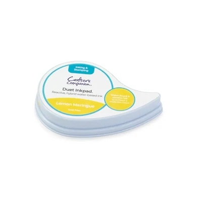 Crafters Companion Duet Inkpad LEMON MERINGUE