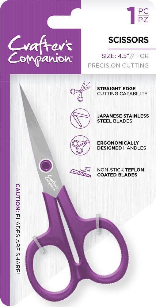 Crafters Companion Scissors 4.5&quot; Precision
