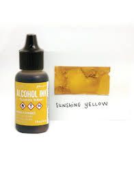 Ranger Alcohol Ink SUNSHINE YELLOW