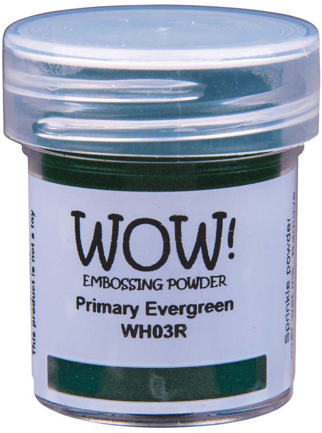 WOW Embossing Powder Regular WH03R PRIMARY EVERGREEN