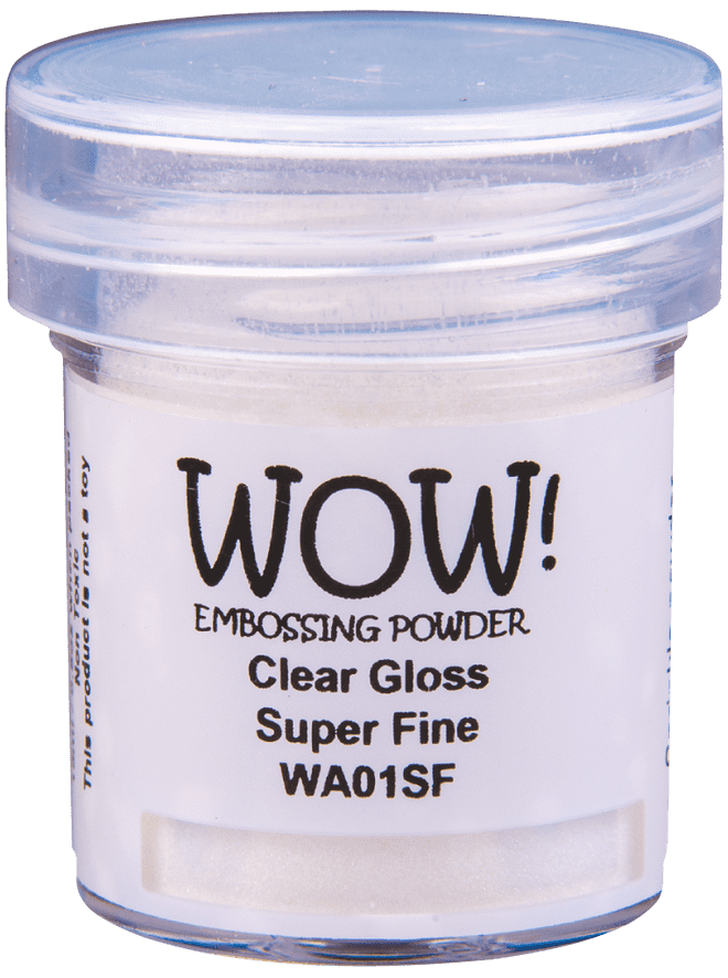 WOW! Embossing Powder CLEAR GLOSS Regular WA01R