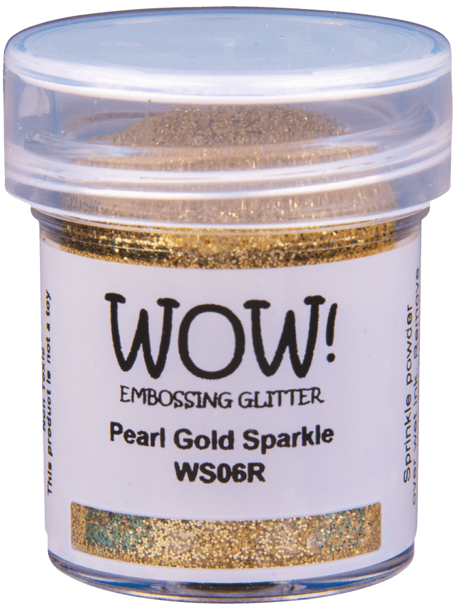 WOW Embossing Powder Regular PEARL GOLD SPARKLE