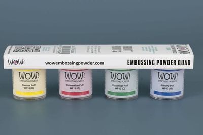 WOW! Embossing Powders Quads - Fruit Puffs Quad WOWKQ003