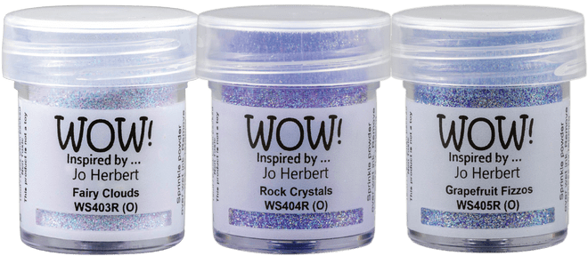 WOW! Embossing Powders Trios - CANDY BUFFET WOWKT095 by Jo Herbert