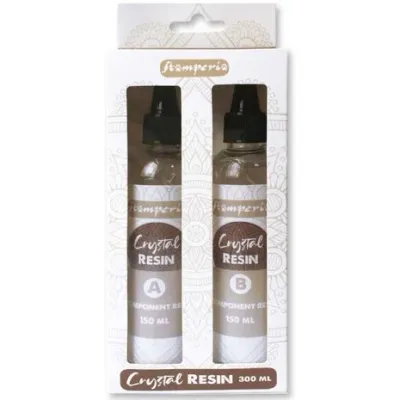 Stamperia CRYSTAL RESIN 300ml  (150ml x 2)