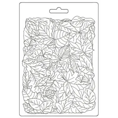 Stamperia Soft Mould A5 Woodland LEAVES PATTERN
