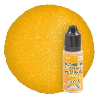 Couture Creation Alcohol Ink Glitter Accents 12ml PUMPKIN
