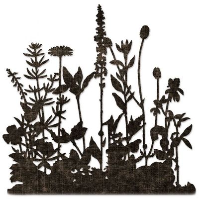 Sizzix Thinlits Die Set FLOWER FIELD 665369