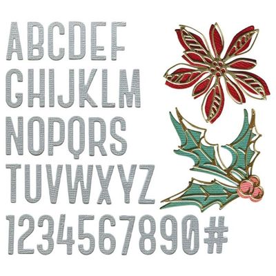 Sizzix Thinlits Die Set VAULT SEASONAL SKETCH 666719