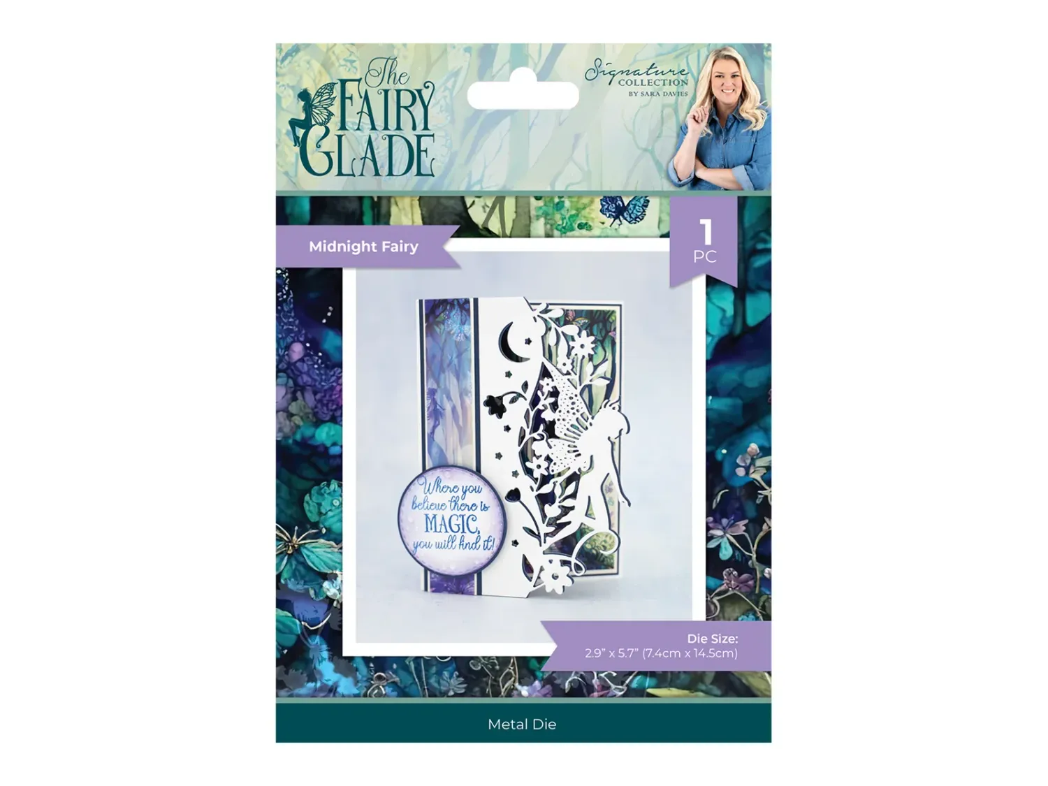 Crafters Companion The Fairy Glade Die Set MIDNIGHT FAIRY