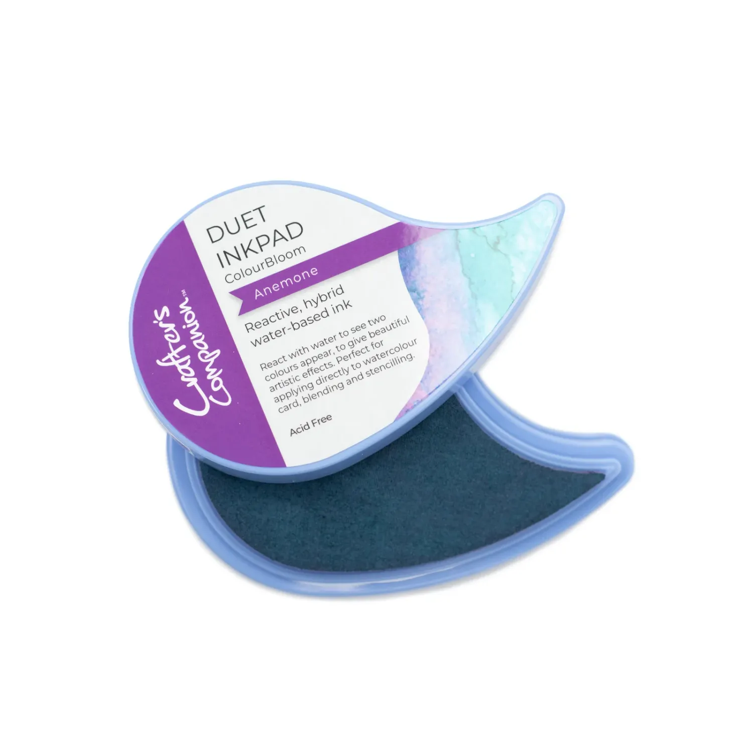 Crafters Companion Duet Colourbloom Inkpad ANEMONE