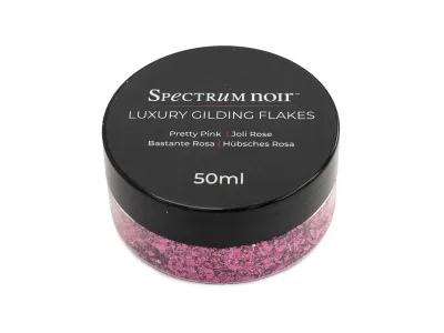 Crafters Companion Spectrum Noir Luxury Gilding Flakes PRETTY PINK