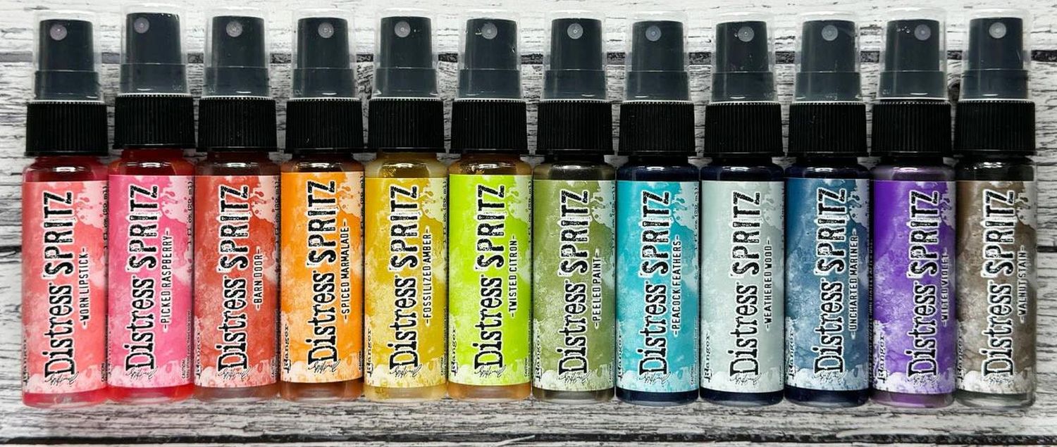 Ranger Distress Spritz LAUNCH 1 Complete set