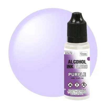 Couture Creations Alcohol Ink FLURO PURPE