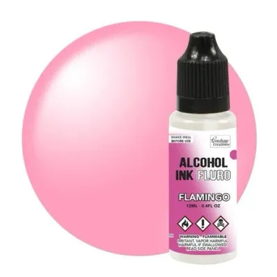 Couture Creations Alcohol Ink FLURO FLAMINNGO