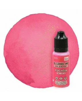 Couture Creations Alcohol Ink Golden Age FUSCHSIA