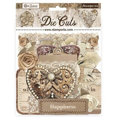 Stamperia Die Cuts OLD LACE