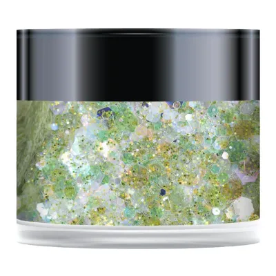 Chloe&#39;s Creative Sparkelicious Glitter RAINBOW GREEN
