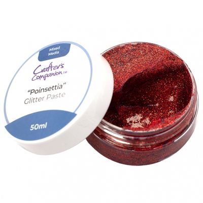 Crafters Companion Glitter Paste POINSETTIA