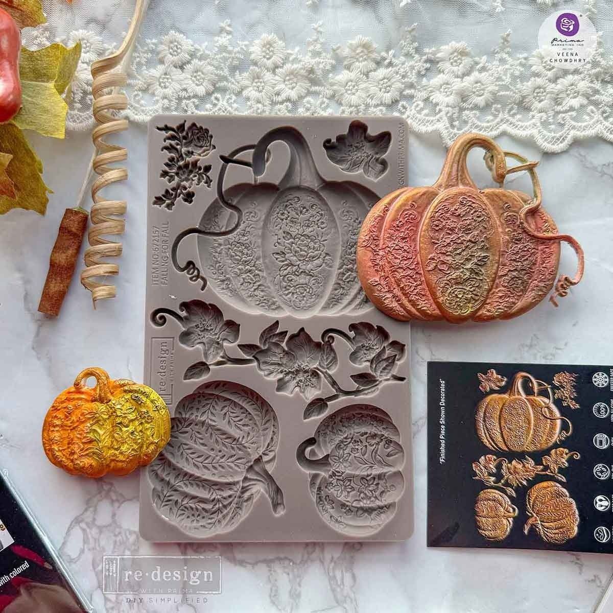 Re-Design with Prima Decor Mould FALLING FOR FALL