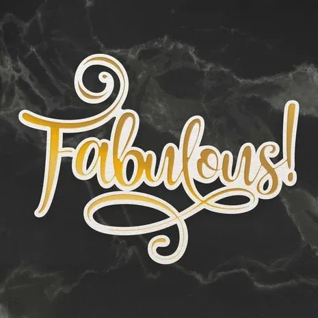 Couture Creations Cut, Foil &amp; Emboss Die FABULOUS