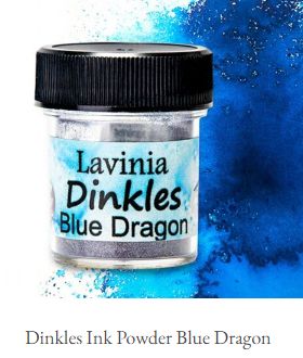 Lavinia Stamps Dinkles, BLUE DRAGON