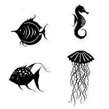 Lavinia Stamps Sea Creatures