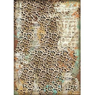 Stamperia A4 Rice Paper Amazonia TEXTURE