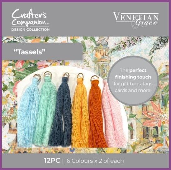 Crafter&#39;s Companion Venetian Grace TASSELS