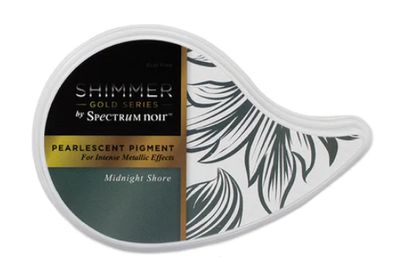 Spectrum Noir SHIMMER Pearl Pigment Ink Pad MIDNIGHT SHORE
