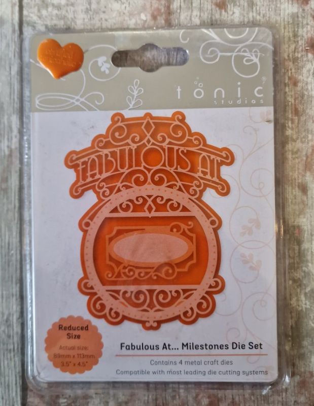 Tonic Studios Milestones Die set FABULOUS AT...