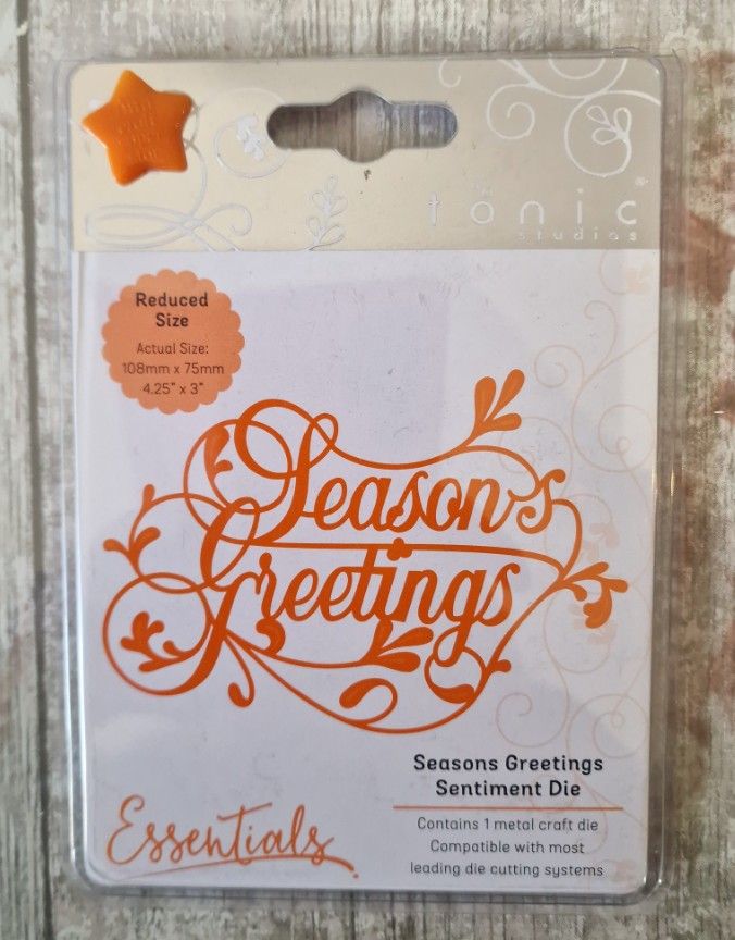 Tonic Essentials Die Seasons Greetings
