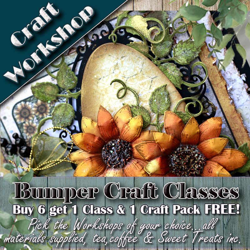 Crafting Workshops - Advance Booking 2026 **SPECIAL OFFER** 7 courses for the price of 6