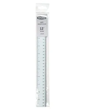 HobbyGross Tools SOFT 12inch MAGNETIC RULER (x2)