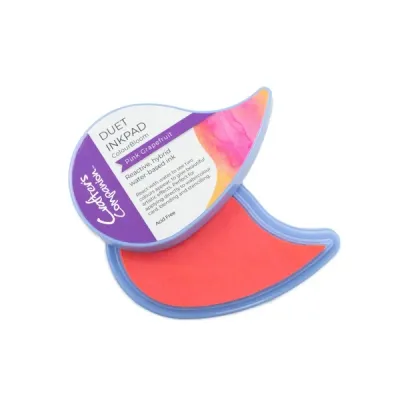 Crafters Companion Duet Colourbloom Inkpad PINK GRAPEFRUIT