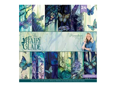 Crafters Companion The Fairy Glade 12" x 12" Paper Pad