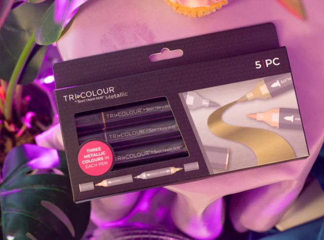 Spectrum Noir TriColour Metallic Pen Set (x5)