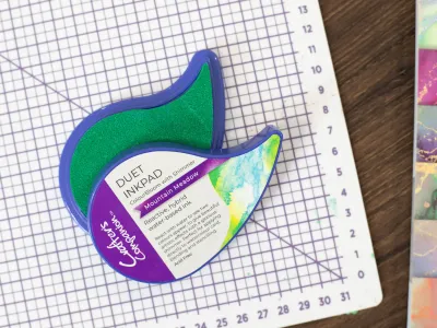 Crafters Companion Duet Inkpad MOUNTAIN MEADOW