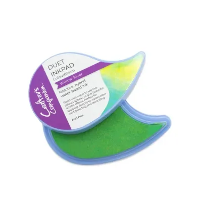 Crafters Companion Duet Colourbloom Inkpad WILLOW RIVER