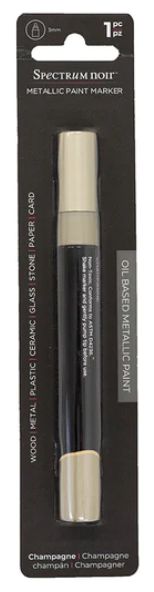 Spectrum Noir Metallic Paint Marker 3mm CHAMPAGNE