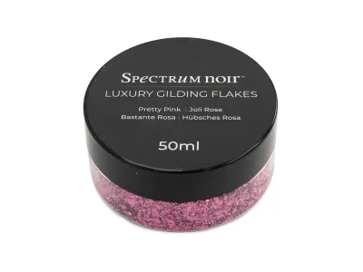 Crafters Companion Spectrum Noir Luxury Gilding Flakes PRETTY PINK