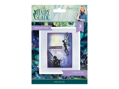 Crafters Companion The Fairy Glade Die Set SILHOUETTE PIXIES