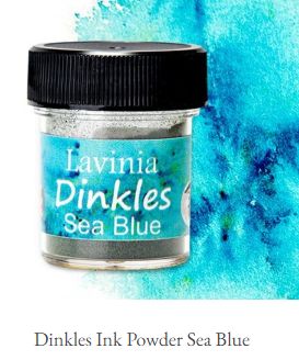 Lavinia Stamps Dinkles, SEA BLUE
