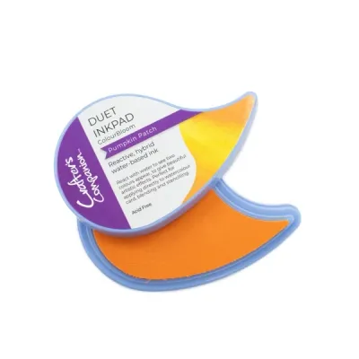 Crafters Companion Duet Colourbloom Inkpad PUMPKIN PATCH