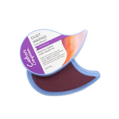 Crafters Companion Duet Colourbloom Inkpad HELLEBORE