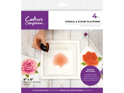 Crafters Companion STAMP &amp; STENCIL PLATFORM