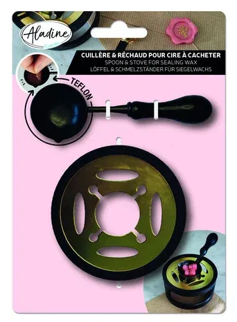 Aladine Wax Teflon Spoon &amp; Stove
