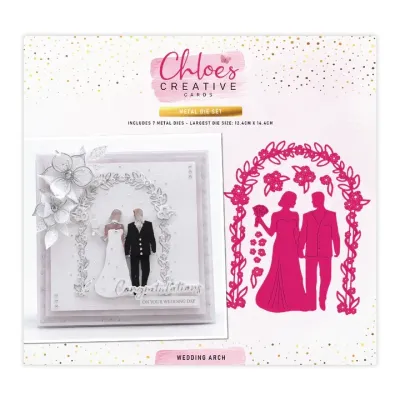Chloe's Creative Metal Die Set WEDDING ARCH