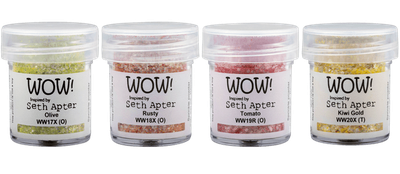 WOW! Embossing Powders Quads - CITRUS Quad WOWKQ002 by Seth Apter