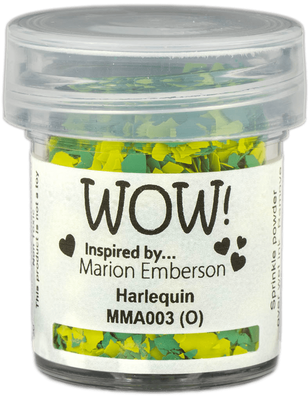 WOW! Embossing Powders Mixed Media Additives - HARLEQUIN MMA003